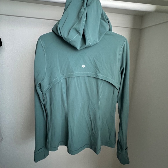Define Hooded Jacket Nulu | Blueish Green | Size 10 - Picture 2 of 6
